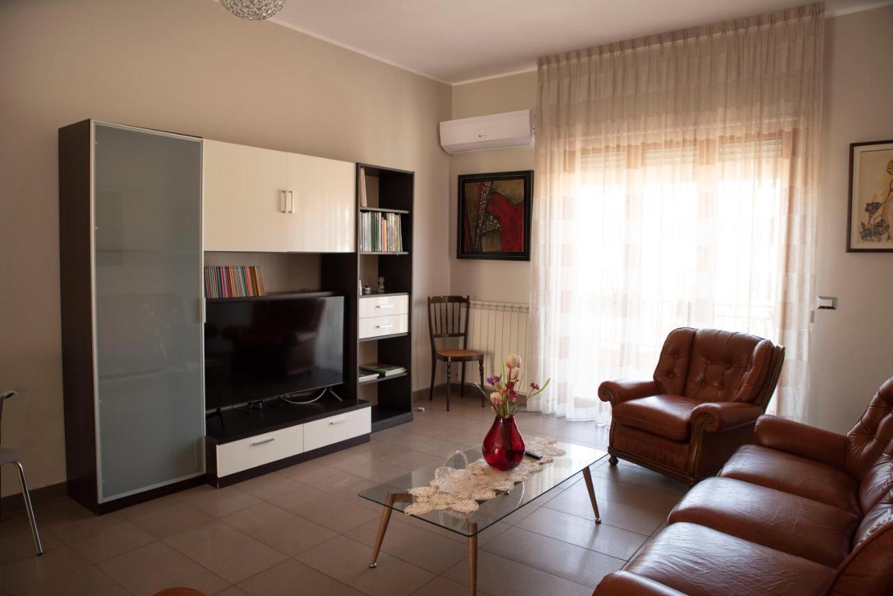 Come A Casa Panoramico E Centralissimo Apartment Canicatti Luaran gambar